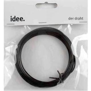 Aludraht 2mm 5m - Schwarz