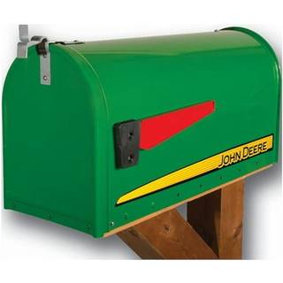 John Deere Modern Rural Style Mailbox Green