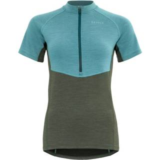 Devold Women's Standal Merino Tee Zip Neck Tropical, L
