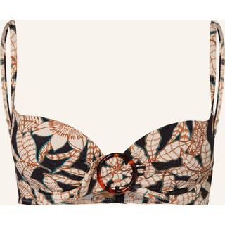 Watercult Women's Les Côtes Bikini Top 7260 Bikinitop Damer størrelse 42 - C farve hvid