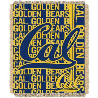 Northwest NCAA California Golden Bears Unisex-Adult Woven Jacquard Throw T?ppe 48 """" X 60 """" Dobbelt spil
