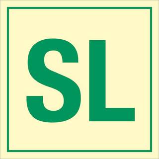 Safety Locker Symbol 150 x 150 mm