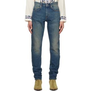 Pantalones Jack - Hombre - Azul - Talla 28 - Isabel Marant