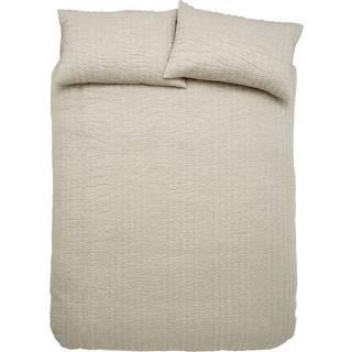 Pineapple Elephant Pineapple Elephant Natural Tamba Jersey Stripe Quilted Duvet Cover Set