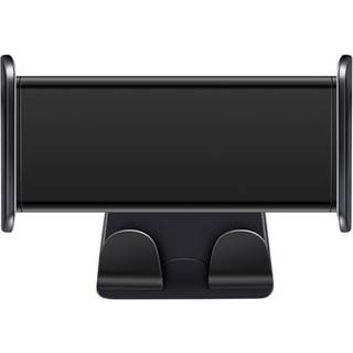 Tesla Model 3 (2017-22) / Model Y (2021-22) - Mobil / Tablet holder til Bagsædet m. Knagerække - Sort