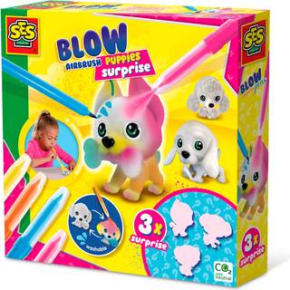 SES Creative Pustetusser Dekorer 3 hundehvalpe