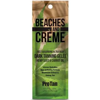 Pro Tan Beaches og Creme Gelee Tanning Lotion Fast Accelerator