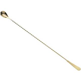 Barfly Standard Bar Spoon Japanese Style 17 1/8 """" (43,5 cm) Guld