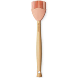 Le Creuset Silicone Craft Series Basting Brush 11 3/8 """" X 2 1/8 """" Peche