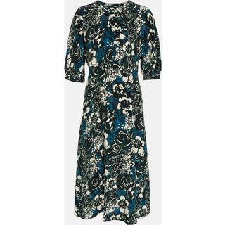 'S Max Mara Bronzo floral silk crÃªpe midi dress - multicoloured - XXS