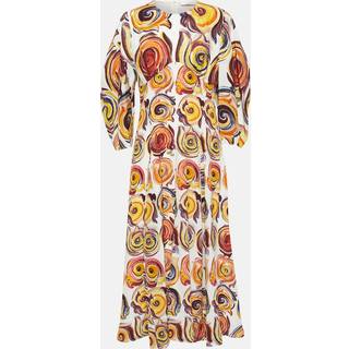 ChloÃ© Printed silk maxi dress - white - XS