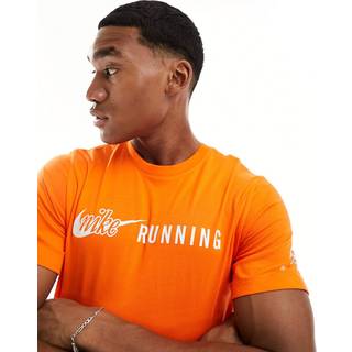 Nike Dri-Fit Energy Running Shirt Men - Orange, Size XXL - orange