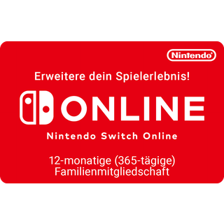 Nintendo Switch Online (Family Membership - 12 months)