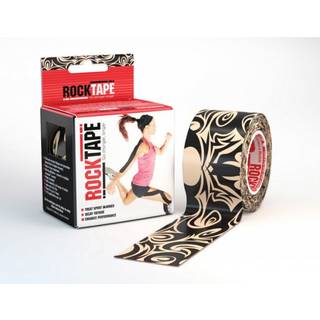 Rocktape Strong Adhesive Kinesiology Tape mønstret rulle