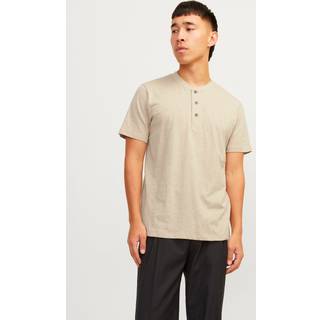Ensfarvet Kinakrave T-shirt
