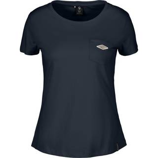 SCOTT Pocket T-shirt til Kvinder, Blå - Størrelse Medium