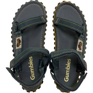 Gumbies Unisex Tracker Sandals Grey, 41