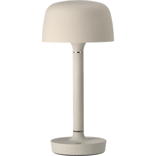 Scandi Living Halo portabel bordlampe 25,5 cm Beige