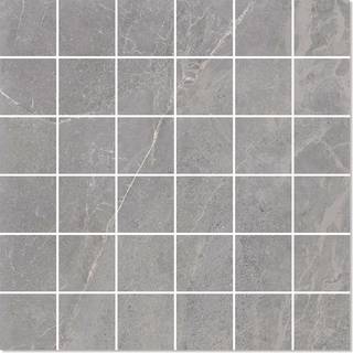 Marmor Mosaik Klinker Empyrio Grå Matt 30x30 (5x5) cm