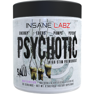 Insane Labz SAW Psychotic PWO, 30 serv. (Watermelon)