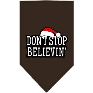 Sluta inte tro på skärmtryck Bandana Cocoa Small