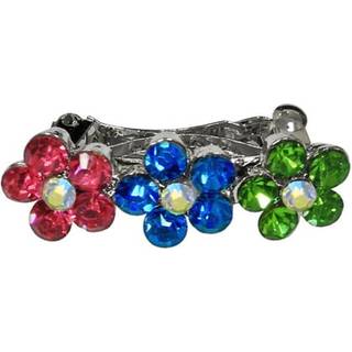 Blomsterklipp flerfärgad