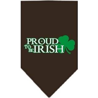 Stolt över att vara irländsk skärmtryck bandana kakao liten