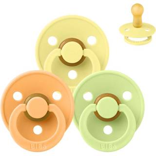 BIBS Rund Colour Sut - Sampak - 3 stk. - Str. 2 - Sour Citrus