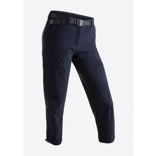 Maier Sports Women's Lulaka 7/8 Trekking bukser Damer størrelse 50 - Regular farve sort/blå