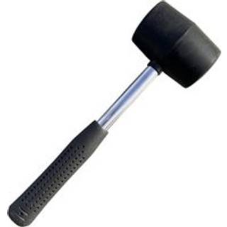 Rubber Camping Mallet 16oz Steel Shaft