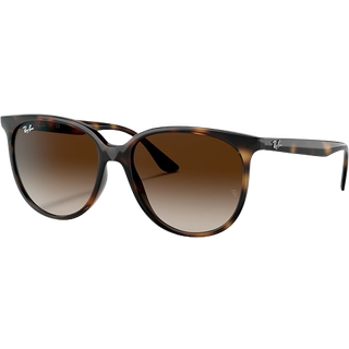 Ray-Ban RB4378F Asian Fit 710/13 54 Solbriller Kvinder Tortoiseshell - Havana - 54mm