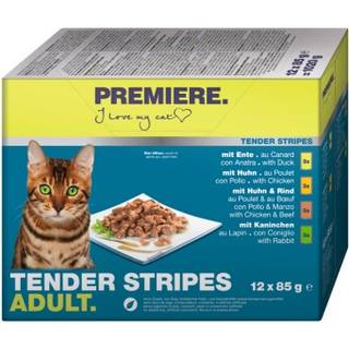 Adult Tender Stripes Pouch Multipack 12x85 g