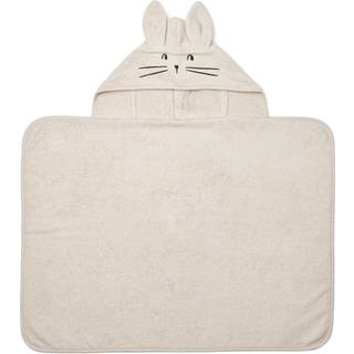 Liewood Liewood Baby 100% Cotton Vilas Bear Hooded Bath Towel
