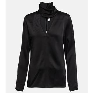 Victoria Beckham V-neck top - black - XXS