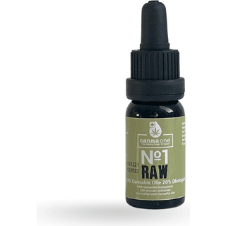 CBD Olie, 2000 mg. 20%. 10 ml. RAW