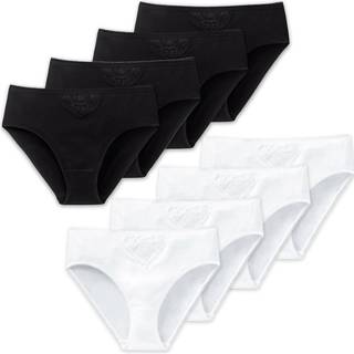 Schiesser 2-pak Cotton Essentials Tai Panties - Black - Large