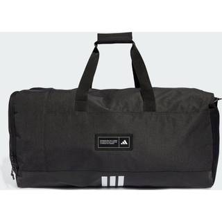 4ATHLTS sportstaske, large - Black / White - 1 størrelse