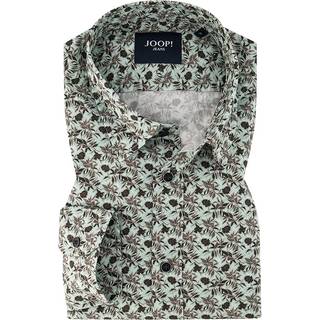 JOOP! Herren Hemd grün geblümt
