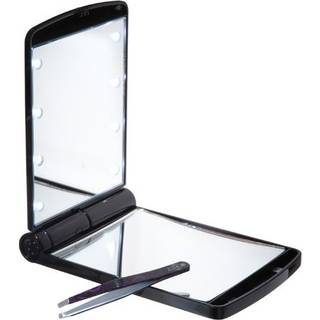 UNIQ Lomme- og Makeup Spejl med LED Lys