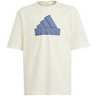 Future Icons Logo Piqué T-shirt - Ivory / Preloved Ink - 140