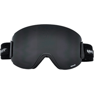 Appertiff Goggles - DWG AIR Blackout - All Black + Yellow Revo