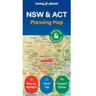 Lonely Planet Planning Map: New South Wales & the Australian Capital Territory