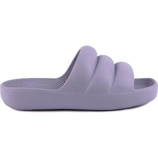Totes Totes Purple Solbounce Ladies Moulded Pillow Slides