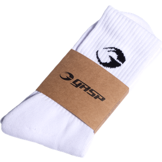 Gasp Crew Socks 1-pack, White