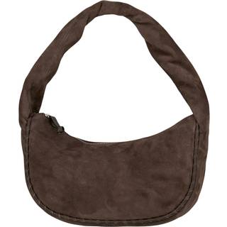 Suede Talia Skuldertaske, Hot Fudge Brown