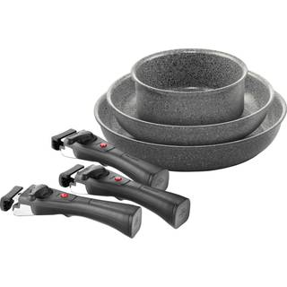 BALLARINI Torre Stegepandesæt, 6-dele, Aluminium, Keramisk non-stick belægning