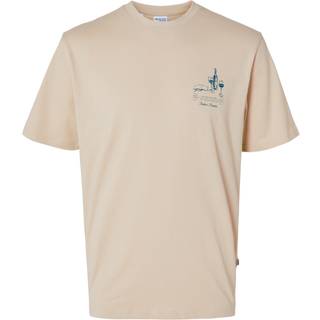 SLHRELAXARIES PRINT SS O-NECK TEE