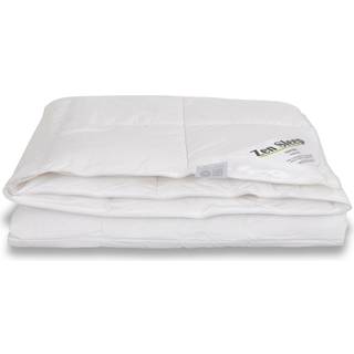 Sommerdyne 140x220 cm - Allergivenlig dyne med bløde luftige fiberdun - Sval fiberdyne - Zen Sleep