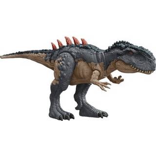 Mattel Jurassic World Gigantiske Trackers Mapusaurus-actionfigur - Mega Bid Raseriangreb, Evolution af rygspidser, Digital leg via app