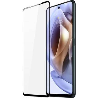 SKALO Moto G31 / G41 / G71 Heltäckande Skärmskydd Härdat Glas - Svart Black